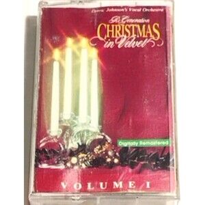 Christmas in Velvet Vol. 1 – Derrie Johnson (Cassette Tape) Holiday Easy Listen